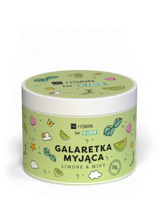 Zelene žele slatka limeta HiSkin for Kids gel za umivanje za dječje kupke - 1