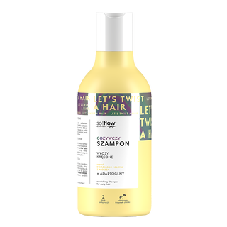 Hranjivi šampon za kovrčavu kosu s mirisom zrele dinje s aloe tako! tok - 1