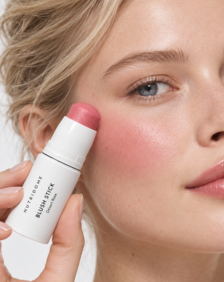 Set za make-up i konturiranje lica: bronzer, rumenilo i highlighter u stiku Nutridome - 5
