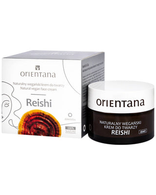 Prirodna veganska krema za lice za dan s reishi gljivama Orientana - 2