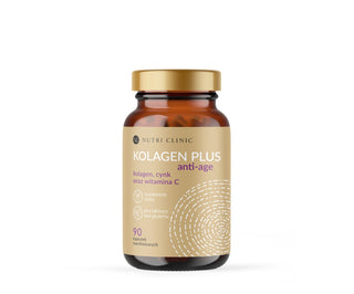 Kolagen plus anti-age kapsule s kolagenom, cinkom i vitaminom C Nutri Clinic 90 kapsula - 1