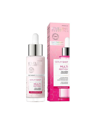 Tretman pomlađivanja s više peptida za zrelu kožu, Eveline Comstics Serum Shot - 1