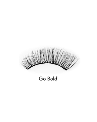 Umjetne trepavice na 2D traci za višekratnu upotrebu, vrlo mekane Go Bold Bamm!Lashes - 2