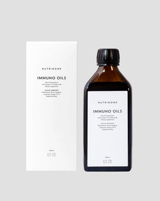 Tekuće ulje za imunitet s omega 3-6-9 masnim kiselinama Nutridome Immuno 250 ml