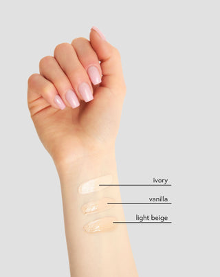 Hidratantna krema za lice BB spf 50 s hijaluronskom kiselinom i vitaminom C 01 Ivory Nutridome - 3