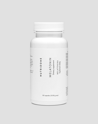 Melatonin za san 1 mg u kapsulama za podršku uspavljivanju i zdravom snu 60 kapsula Nutridome