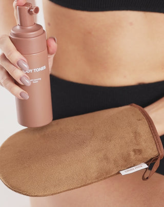 Set pjene za samotamnjenje tijela za svaki ten i rukavica Body Tones - 3