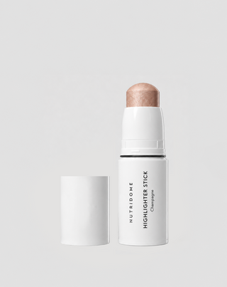 Highlighter u stiku za lice i tijelo, blistavi sjaj i efekt zaglađivanja, Champagne, Nutridome