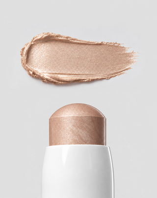Highlighter u stiku za lice i tijelo, blistavi sjaj i efekt zaglađivanja, Champagne, Nutridome
