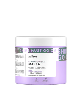 Revitalizirajuća maska za obojenu kosu sa so!flow ekstraktima kupine i šljive - 1