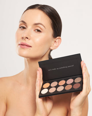 Paleta od 10 blistavih i mat sjenila za oči Delicious Eyeshadow Palette Nutridome - 3