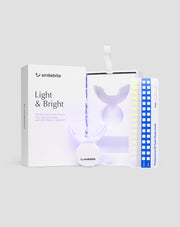 Set za izbjeljivanje zubi s LED svjetiljkom i gelom za izbjeljivanje Light & Bright Smilebite