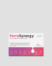 Dodatak prehrani za nedostatak željeza koji podržava apsorpciju s vitaminom C, B12 i folnom kiselinom Gardenpharm FerroSynergy 30 kom.