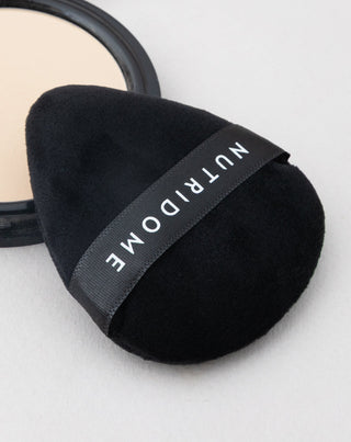 Pufne za puder za višekratnu upotrebu za precizno nanošenje šminke, set od 3 kom Nutridome - 2