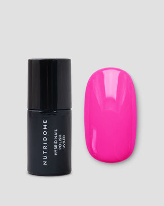 Hibridni lak za nokte UV/LED Pink Bloom 014 Nutridome - 1