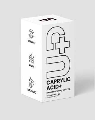 UP kaprilna kiselina+dodatak za probavnu udobnost i zdravlje crijeva UP Health Pharma 120 kapsula - 1