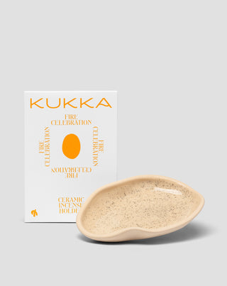 Kukka Palo Santo keramički ručno rađeni podmetač za čaše - 1