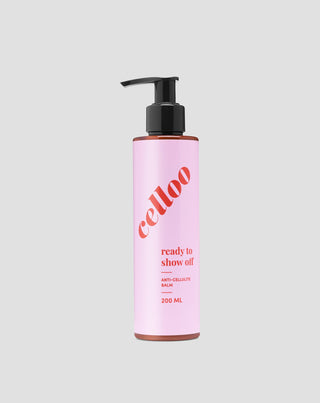 Losion protiv celulita s avokadom, đumbirom i kofeinom Ready to show off Celloo - 1
