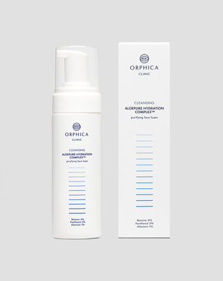 Pjena za čišćenje za osjetljivu i aknama sklonu kožu s betainom, pantenolom i alantoinom Cleansing Orphica Clinic 150 ml - 4